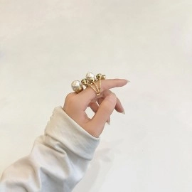 Каблучка Перлинний ряд