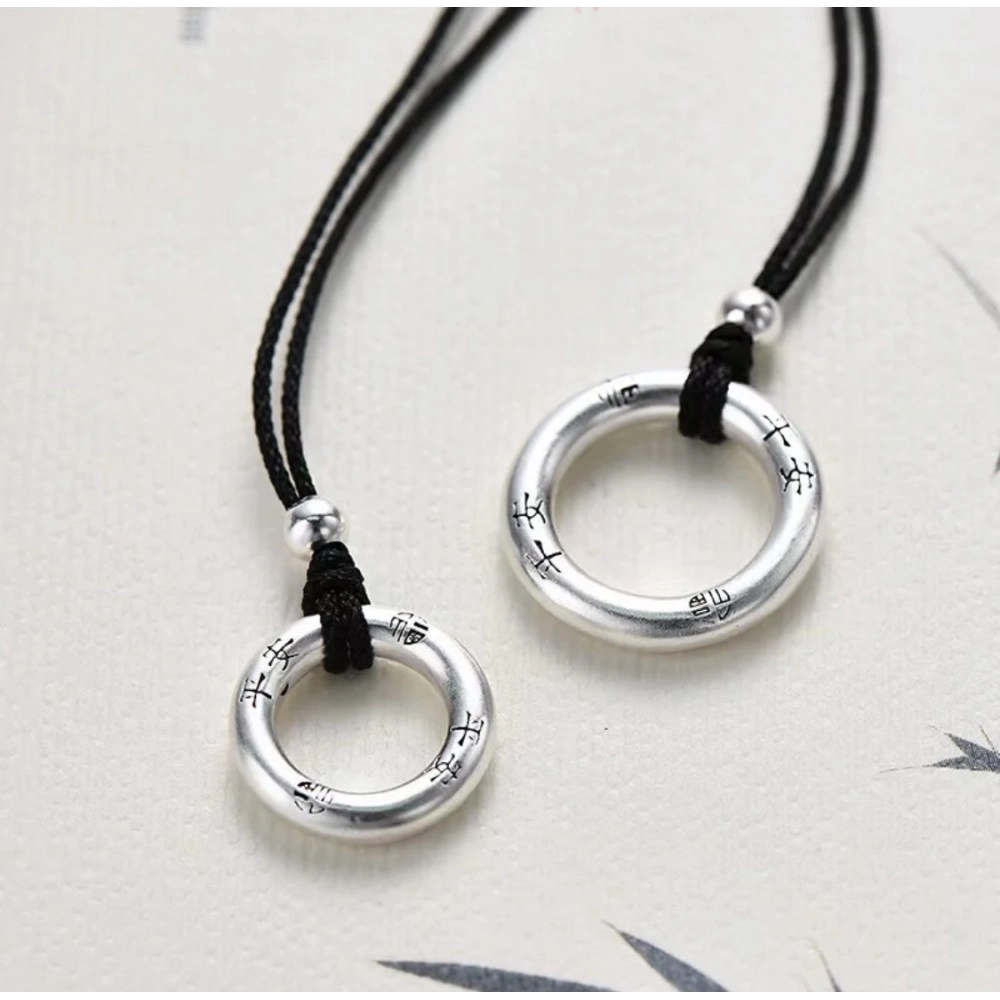 Намисто для пари «Мир і радість», парні кулони підвіски