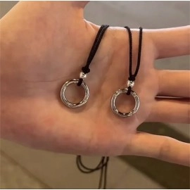 Намисто для пари «Мир і радість», парні кулони підвіски