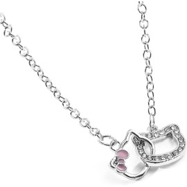 Кольє з підвіскою подвійний Hello Kitty