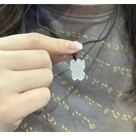 Кулон підвіска Hello Kitty молочний