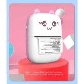 Портативний принтер для етикеток Кошеня Hand Mini Printer