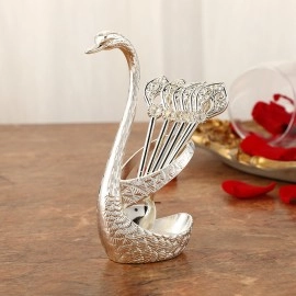 Набір ложок Little Swan набір ложок з підставкою Лебідь