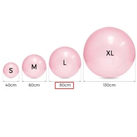 Надувний м'яч Wubble Bubble 80см синій