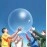 Надувний м'яч Wubble Bubble 80см синій