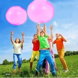 Надувний м'яч Wubble Bubble 80см рожевий