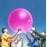 Надувний м'яч Wubble Bubble 80см рожевий