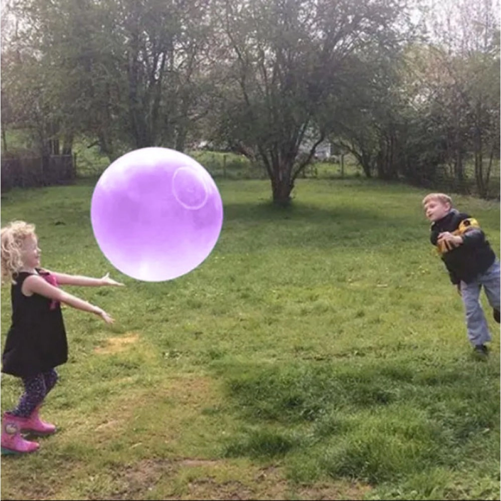 Надувний м'яч Wubble Bubble 60см Фіолетовий