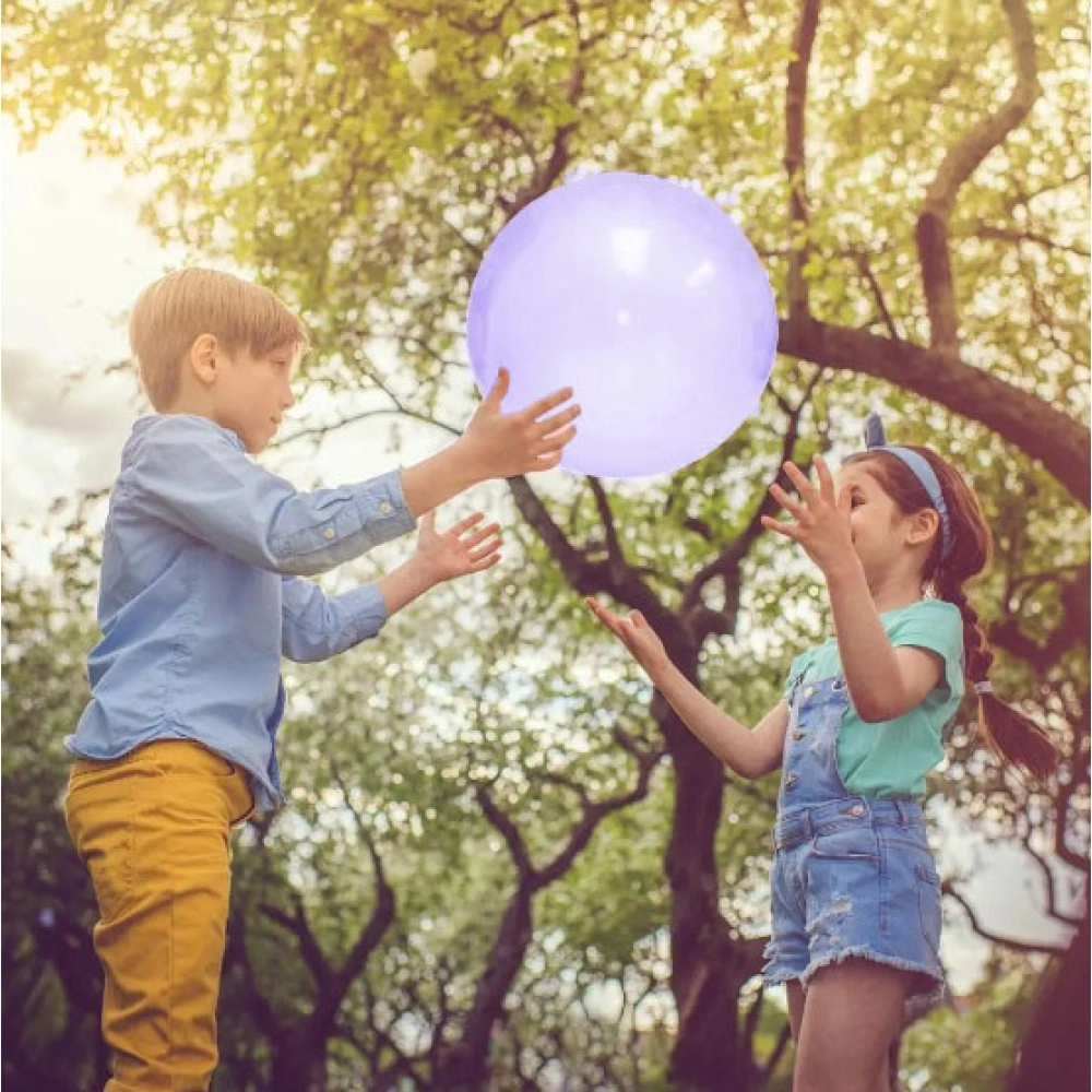 Надувний м'яч Wubble Bubble 35см синій