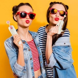 Цукерковий пістолет рожевий