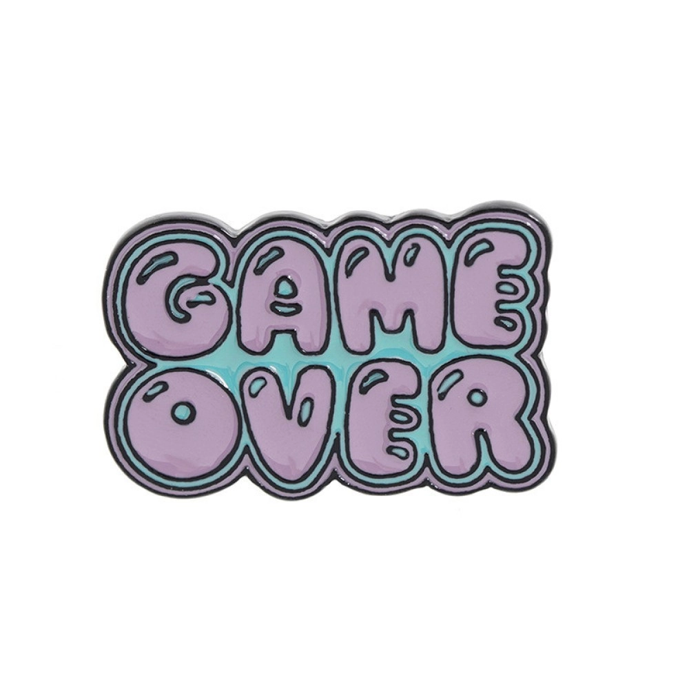 Брошка Game Over (Гра закінчена)