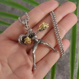 Кулон з ланцюжком Удар Дракона