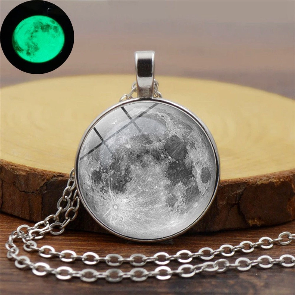 Намиста, що світяться з підвіскою Planet Moon (Планета Місяць)