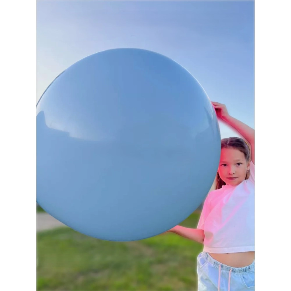 Надувний м'яч Wubble Bubble 80см синій