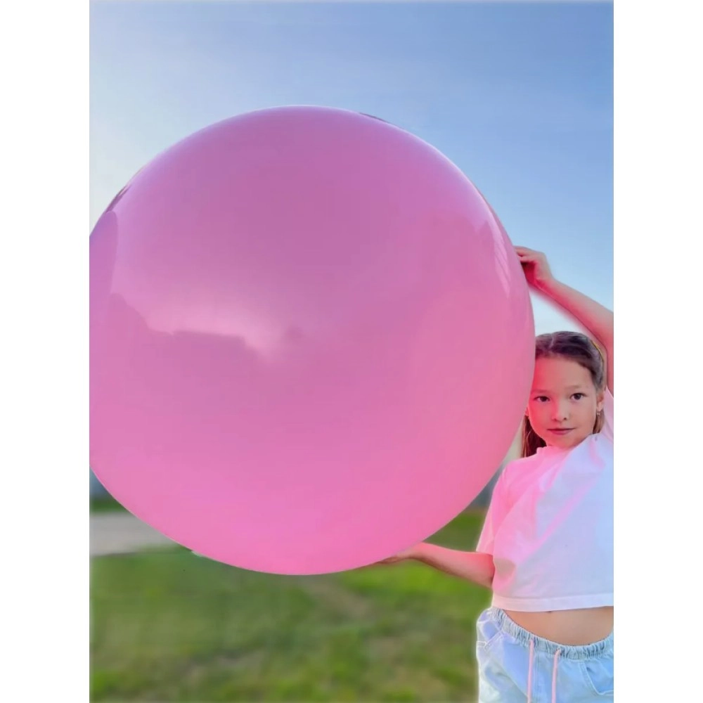 Надувний м'яч Wubble Bubble 80см рожевий