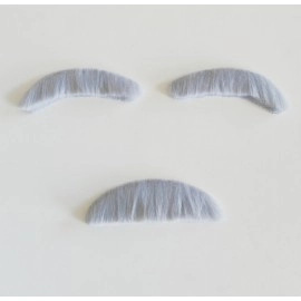 Набір вуса і сиві брови