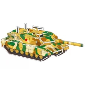 3D тривимірний пазл Танк